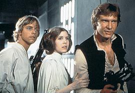 Mark Hamill, Carrie Fisher, ...