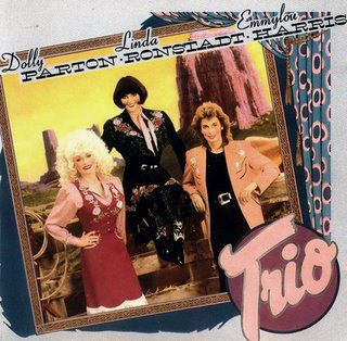 Dolly Parton, Emmylou Harris, ... | 14. TRIO Dolly Parton/Linda Ronstadt/Emmylou Harris Parton and Harris have their own albums on this list, and Ronstadt could just as easily have been on