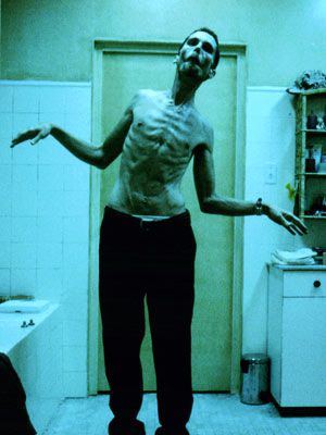 The Machinist, Christian Bale | 4) CHRISTIAN BALE AGE: 36 The famously intense actor reshapes his appearance for every role, most notably in The Machinist (2004) and the horrific Vietnam