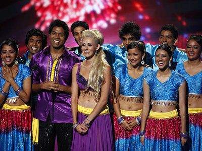 America's Got Talent | Recycled Percussion earned the next spot in the Top 20, leaving Bollywood dancers Ishaara and the eclectic Matt & Anthony behind. 7th place? That's all