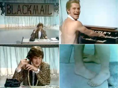 Monty Python | While Monty Python would tweak genres like game shows (''Blackmail!'') and educational programs, they would very rarely parody a specific current pop-culture staple; no impressions