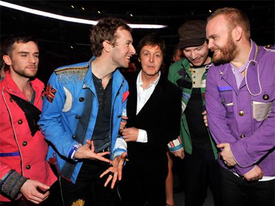 COLDPLAY AND PAUL MCCARTNEY