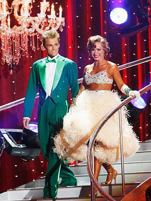 Aaron Carter, Karina Smirnoff, ... | Annie Barrett on a performance night that did the impossible &mdash; it delivered a more serious dose of WTF than usual Aaron Carter and Karina