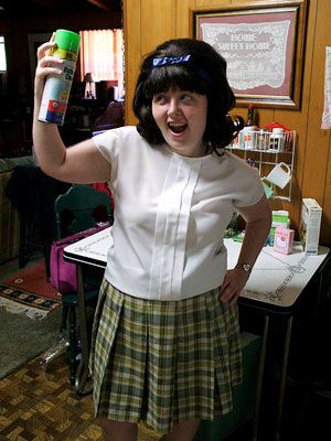 Hairspray (Movie - 1988), Hairspray | Erica Facer from Avinger, TX ''I loved the movie version of Hairspray but, unfortunately, we didn't have any aerosol hairspray at home so I had