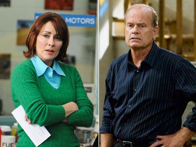 Kelsey Grammer in Hank, Patricia Heaton in The Middle: Did you give these new sitcoms a try?