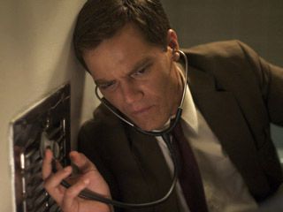 Michael Shannon, The Missing Person | YOUR HEARTBEAT SOUNDS IRREGULAR Michael Shannon practices rudimentary surveillance in The Missing Person