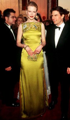 Nicole Kidman | 2. NICOLE KIDMAN (1997) Stepping out in a striking chartreuse John Galliano for Dior number helped Kidman step out from then-husband Tom Cruise's shadow. ''It