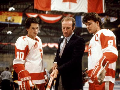 Youngblood, Patrick Swayze, ... | Youngblood (1986) Rob Lowe plays a New York teen with dreams of ice hockey glory who finds himself playing for the Hamilton Mustangs, a Canadian