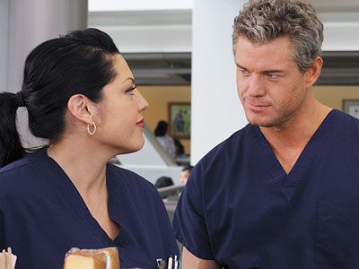 Grey's Anatomy, Eric Dane, ... | Grey's Anatomy recap: Bundles of joy ''We are talking about pound cake because I want a kid and she doesn't,'' Callie said to Mark. Mark