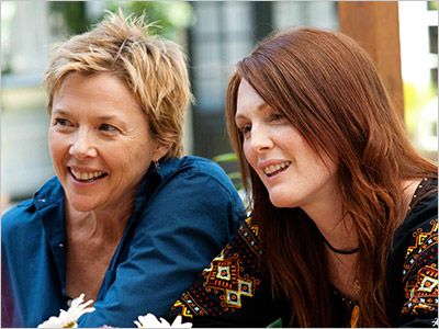 Annette Bening, Julianne Moore | THE KIDS ARE ALL RIGHT (July 9) Summer-sleeper-hit alert! This grown-up comedy from director Lisa Cholodenko ( Laurel Canyon ) stars Annette Bening and Julianne