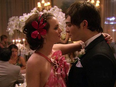Gossip Girl, Ed Westwick, ... | ''Much 'I Do' About Nothing'' season 1, episode 18 Most surprising moment : Chuck and Blair kiss at Bart and Lily's wedding After Blair inspires