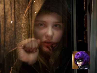 Chloe Grace Moretz | Fresh from playing Kick-Ass ' precocious killing machine Hit Girl, Chlo&euml; Grace Moretz stars in Let Me In (out Oct.1), a remake of the critically