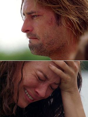 Lost, Evangeline Lilly, ... | ''What Kate Does'' (Season 6, Episode 3) There was such a huge chasm between Sawyer and Kate on the dock as he mourned Juliet. The