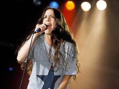 Alanis Morissette | Alanis Morissette's breakthrough album Jagged Little Pill still feels good swimming in our stomachs after all these years.