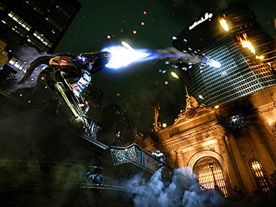 Crysis 2 Electronic Arts PS3, Xbox 360, PC The Game: The alien invasion that began on a tropical Pacific island in the first game has