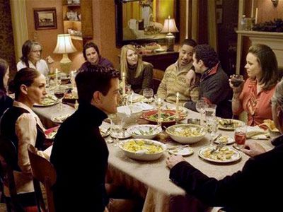 The Family Stone, Dermot Mulroney, ... | When Everett (Dermott Mulroney) brings his tightly wound fianc&eacute;e, Meredith (Sarah Jessica Parker), home for Thanksgiving, she doesn't exactly get a warm welcome from his