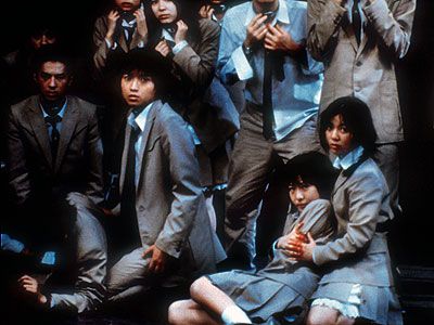 Battle Royale | In Kinji Fukasaku's extremely controversial film, a class of Japanese kids kill one another on an island after being handed weapons, which vary from an