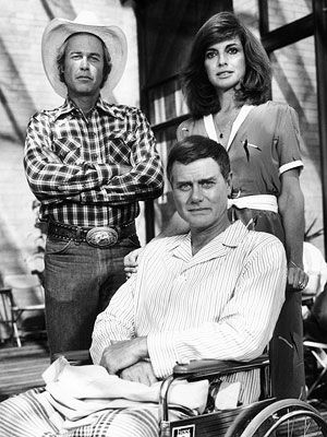Dallas, Larry Hagman | Dallas' fourth season began with TV's ultimate cliffhanger, ''Who shot J.R.?'' According to The Complete Directory to Prime Time Network and Cable TV Shows ,