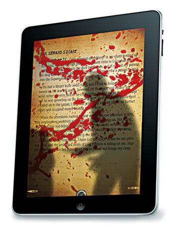 DRACULA: THE OFFICIAL STOKER FAMILY EDITION iPad app The eerie, awesome interactive book lets you blow leaves off graves and spill some of your own
