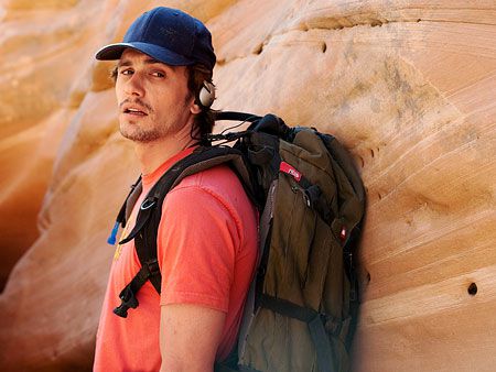 127 Hours, James Franco | 127 HOURS James Franco capped off a year of soap-opera appearances, literary pursuits, and PhD programs with a dazzling performance in Danny Boyle's drama about