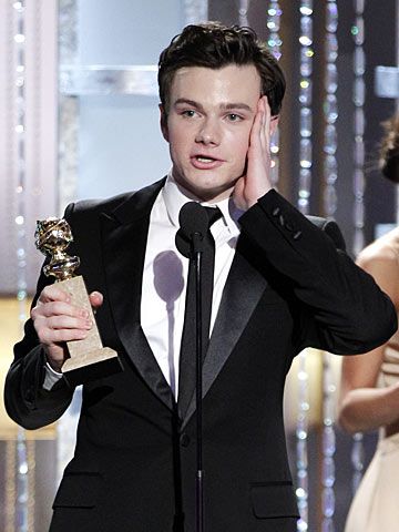 Chris Colfer | BEST: Chris Colfer's acceptance speech It was an emotional moment when Glee 's breakout star won the Best Supporting Actor award, and Colfer did not