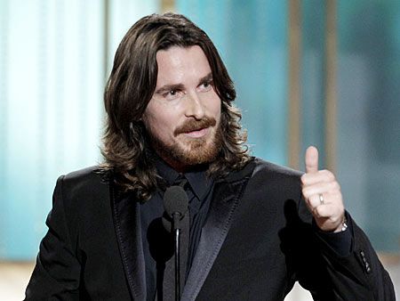 Christian Bale, Golden Globe Awards 2011 | WORST: Bale Gets Bleeped...and so does everybody else The Globes were a veritable Bleepfest this year. First, the sound was cut on Christian Bale's closing