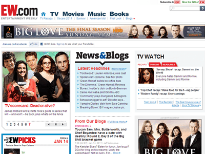 The other custom unit that HBO utilized was an OPA pushdown, which ran on our homepage.