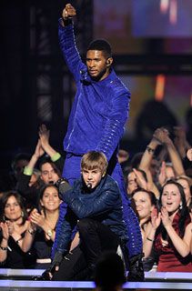 Usher, Justin Bieber