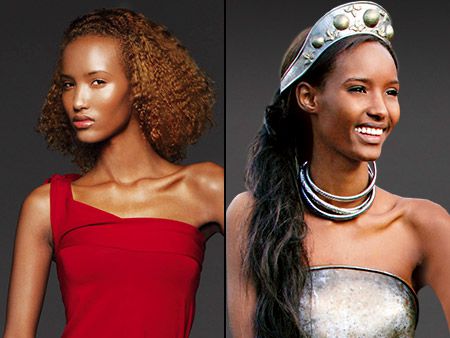 America's Next Top Model | The jarring orange hue of Fatima's locks wasn't the only problem. The frizzy, short style only accentuated her slight height. ''[The long hair] helped cheat