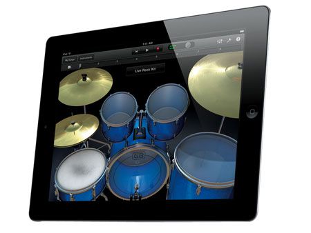 GarageBand iPad 2 app