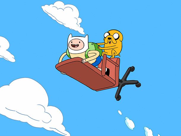20. Adventure Time, 0.6% of the votes