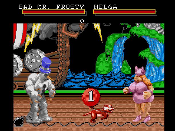 17. Bad Mr. Frosty from ClayFighter (Introduced in Super Nintendo)