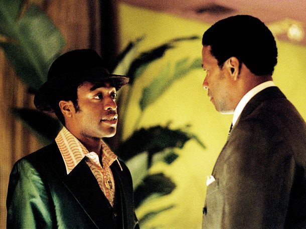 Huey and Frank Lucas (Chiwetel Eliofor and Denzel Washington), American Gangster