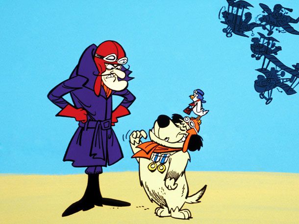 Man's best friend indeed. Muttley put up with his accident-prone villainous boss through everything, though he may have let loose a little laugh at Dastaradly's