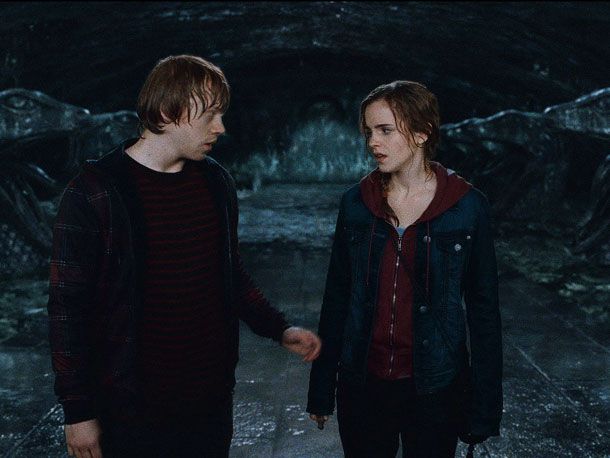 Ron and Hermione's Kiss