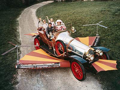 Chitty Chitty Bang Bang | Dick Van Dyke and ''cool'' may go together as uneasily as meat and dairy in a kosher deli, but his flying jalopy is the alpha