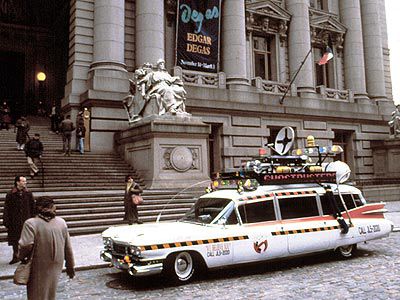 Ghostbusters | It looks like a hearse...which is good, since the Ghostbusters do all of their business with the dead. But it's got the best siren in