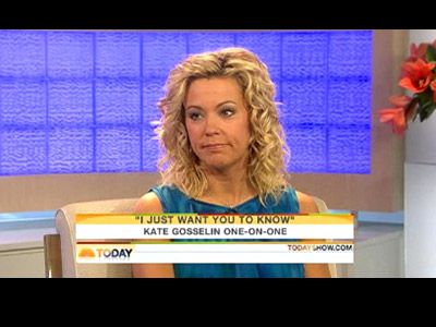Jon & Kate Plus Eight | As part of her media blitz, Gosselin hawked her new book on the Today show and ended up defending her decision to proceed with another