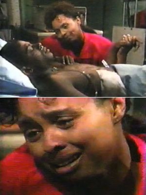 All My Children, Darnell Williams, ... | Dr. Angie Baxter (Debbi Morgan) and her husband police officer Jesse Hubbard (Darnell Williams) were quite the supercouple. So the tears flowed freely when Jesse