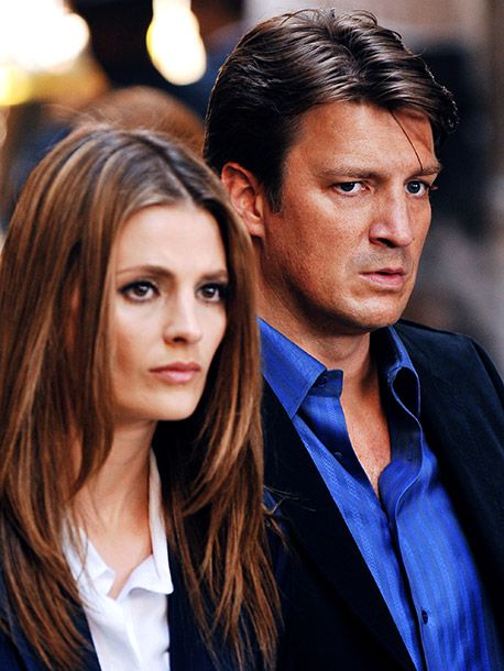 Castle | Monday, 10-11 p.m., ABC The ''I love you'' uttered by Castle (Nathan Fillion) to Beckett (Stana Katic) ?as she lay injured from a gunshot in