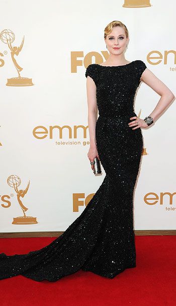 Evan Rachel Wood | Hello, Hollywood glamour! Wood looked positively stunning in an Elie Saab creation. A-