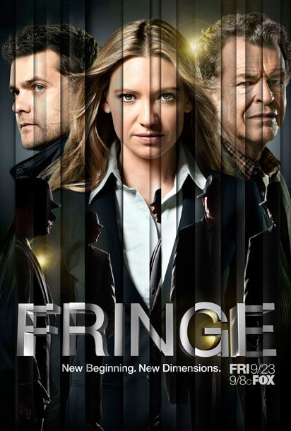 Fringe | Fox normally has creatively trippy art for Fringe , but this year's ho-hum effort says, ''It's on Fridays and probably its last season.'' Looks like