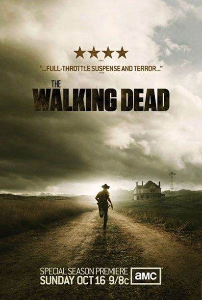 The Walking Dead | Gorgeous. It's like Wyeth's famous bleak painting Christina's World &mdash; if Christina was a sheriff's deputy being chased by zombies. Grade A The Walking Dead