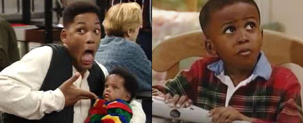 The Fresh Prince of Bel-Air | Born in a season 3 episode, Nicky went from a baby to a full-fledged preschooler (Ross Bagley, who would later play Will Smith's stepson in