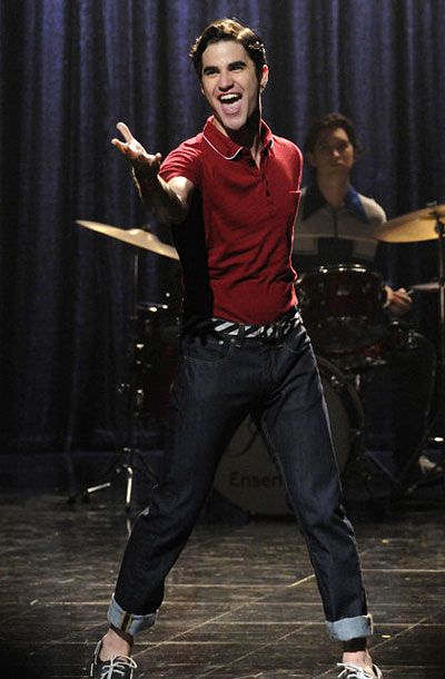 Glee | We couldn't imagine that anything would be more charming than his trademark Warblers uniform. We were wrong. Expect to see Blaine-inspired ensembles of polo shirts