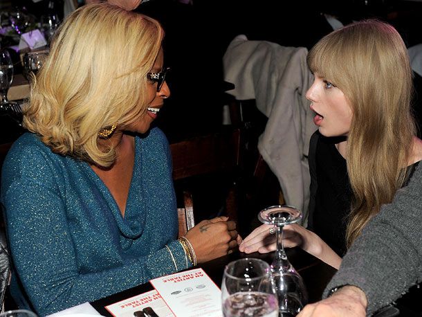 Mary J. Blige and Taylor Swift