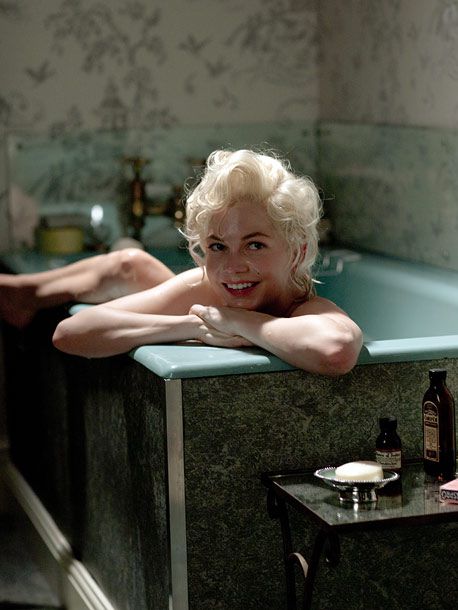Michelle Williams, My Week with Marilyn | What Lisa said: ''Michelle Williams plays Monroe, and she's a wonder.... Williams knows exactly how to throw the switch that turns on MM's movie-star incandescence,
