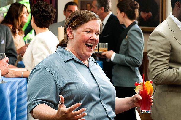 Melissa McCarthy, Bridesmaids | Age 41 Role Megan, the ­lascivious bridesmaid in a bowling shirt who encourages Annie (Kristen Wiig) when it counts. Oscar History First nomination. Keeping It