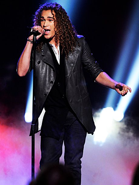 DeAndre Brackensick, American Idol | Last week DeAndre avoided the bottom three with a falsetto-rich rendition of Eric Benet's ''Sometimes I Cry.'' Sometimes DeAndre cries, but mostly he just gapes