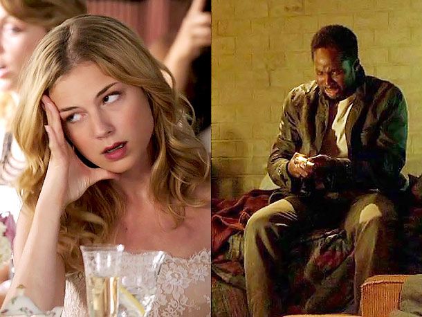 Emily VanCamp, Revenge | When you're plotting a bit of skullduggery, the easiest way to throw the authorities off the trail is to make yourself a victim. Emily's takedown